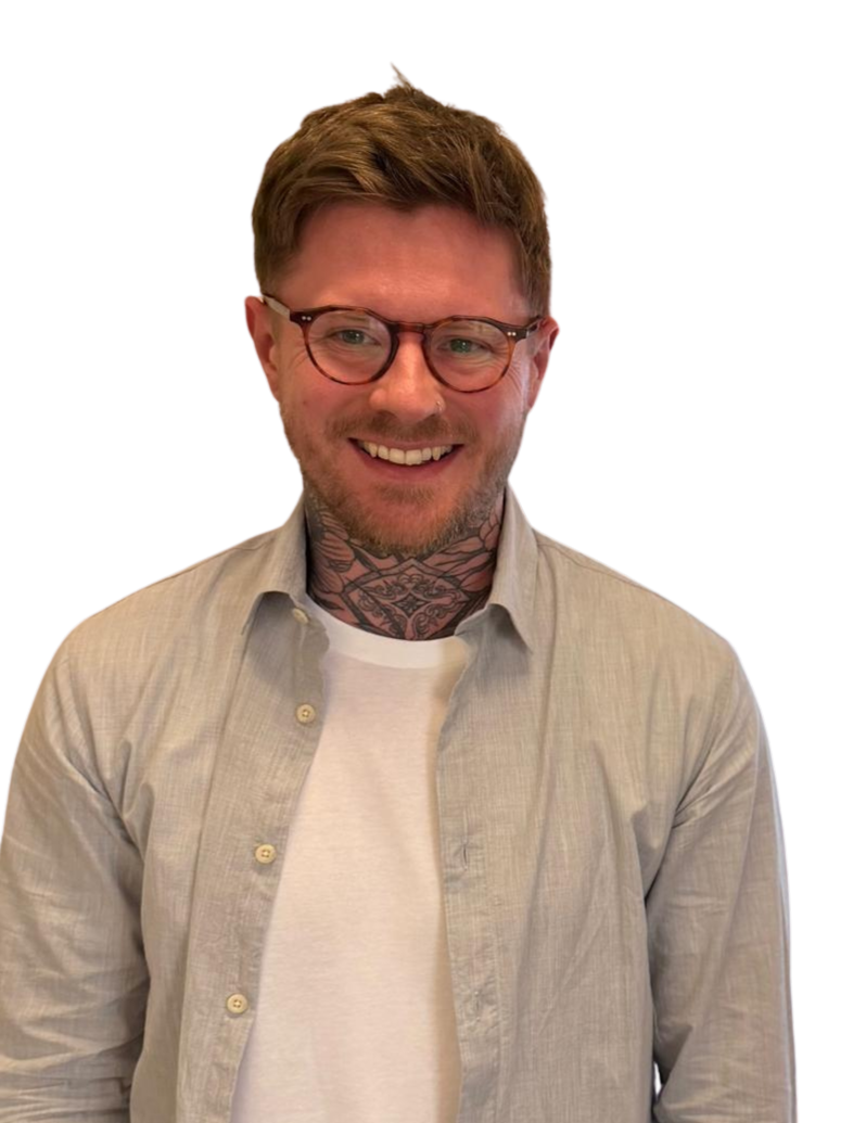 Portrait of Jamie Davit, Wellbeing and Support Volunteer at The Mark Williams Foundation