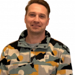 Portrait of Finley Toulouse, Wellbeing and Support Volunteer at The Mark Williams Foundation